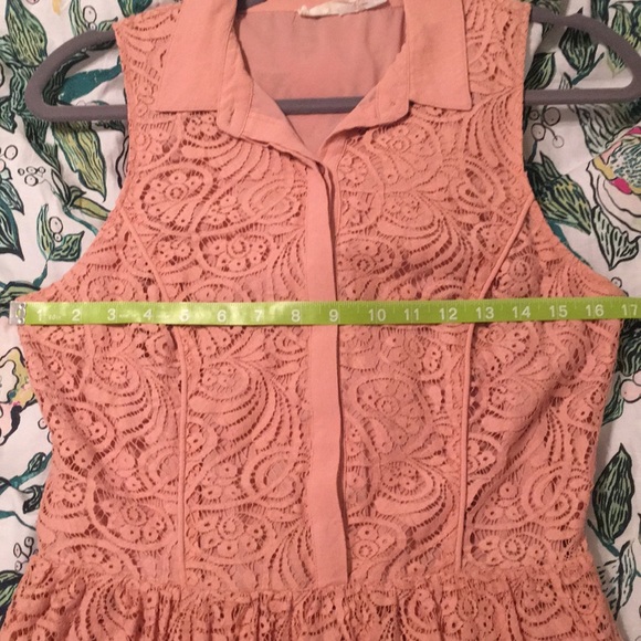 Tiered Lace Anthro Dress - The Addison Story - Picture 6 of 9